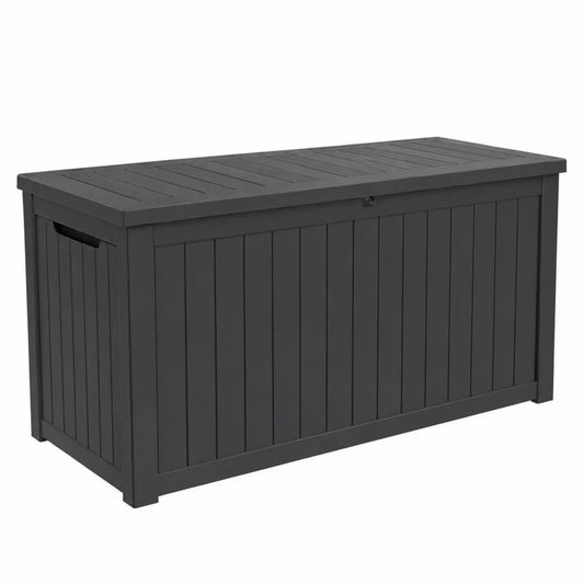 Contenitore rettangolare in plastica grigia 120x50x60 cm
